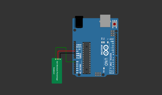 Monitoring Kelembaban Tanah dengan Arduino UNO + Sensor Kapasitif