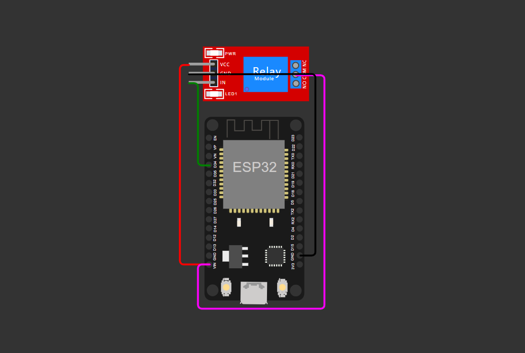 Cara Menggunakan Relay Di ESP32