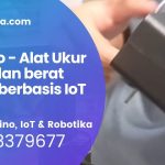Arduino Alat Ukur tinggi dan berat badan berbasis IoT