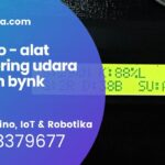 Arduino alat monitoring udara dengan bynk