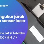 alat pengukur jarak dengan sensor laser