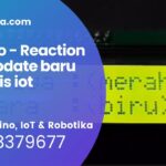 Arduino Reaction time update baru berbasis iot