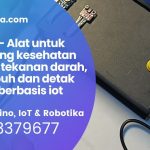 Arduino Alat untuk monitoring kesehatan jantung, tekanan darah, suhu tubuh dan detak jantung 