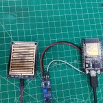 Rangkaian sensor hujan menggunakan esp32