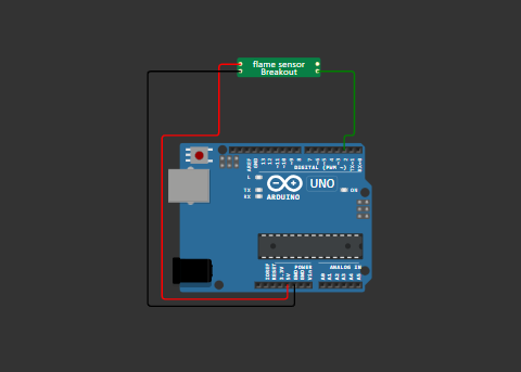 Deteksi Api Menggunakan Arduino UNO dan Sensor Flame (Sensor Api)