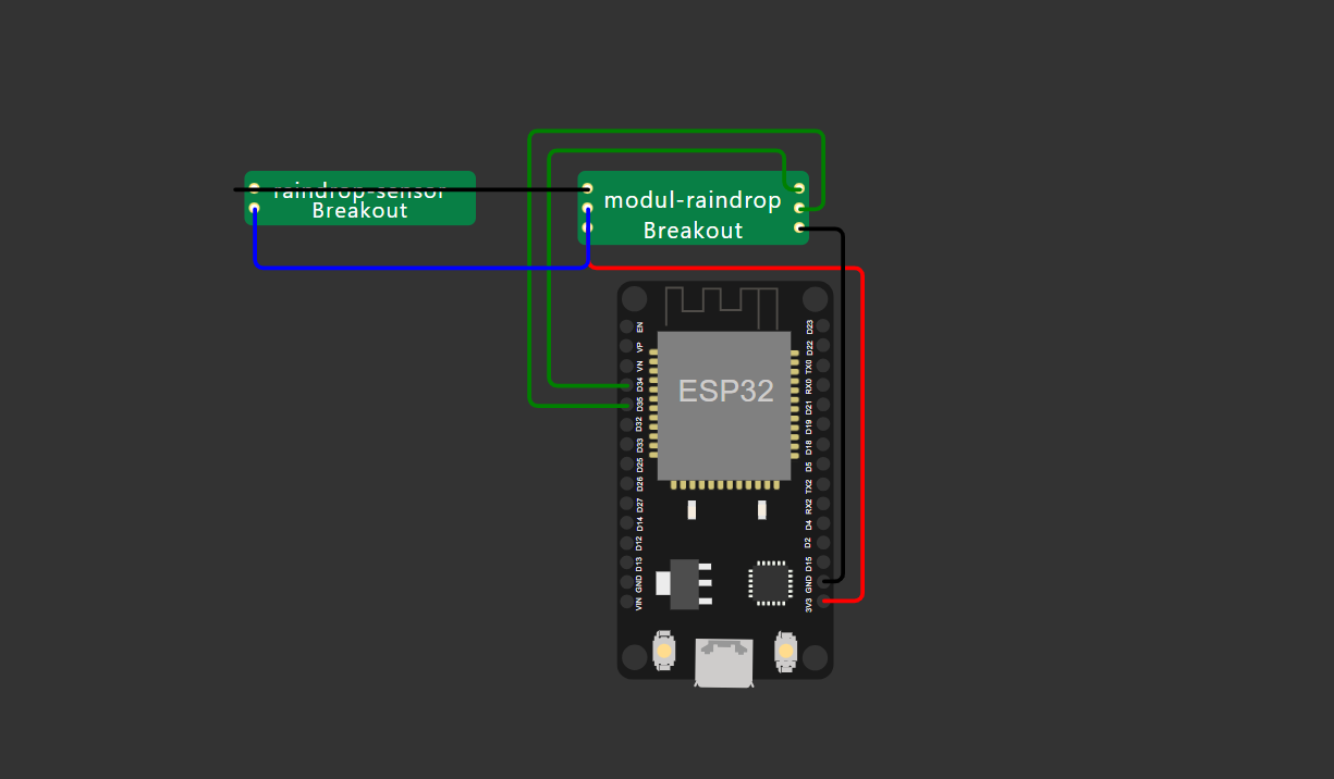 Cara Memprogram Sensor Curah Hujan Pada ESP32