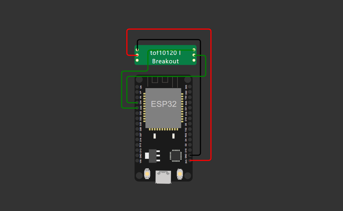 Cara Memprogram Sensor Jarak Laser TOF10120 l Pada ESP32