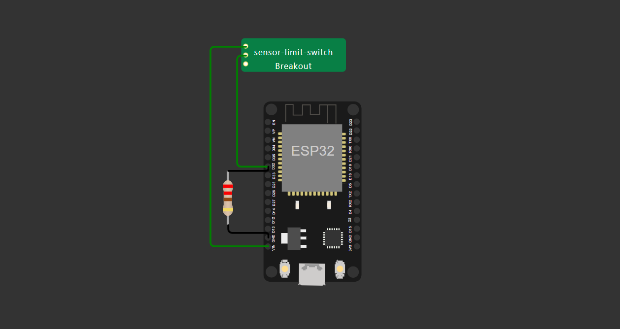 Cara Memprogram Sensor Limit Switch pada ESP32