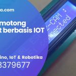 Arduino Alat pemotong rumput berbasis IOT