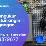alat mengukur kecepatan angin dan tegangan