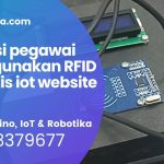 Arduino absensi pegawai menggunakan RFID berbasis iot website