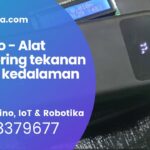 Arduino Alat monitoring tekanan air dan kedalaman air