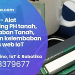 Arduino Alat monitoring PH tanah, Kelembaban Tanah, Suhu dan kelembaban berbasis web IoT
