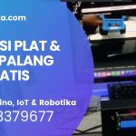 Deteksi plat kendaraan dan buka palang pintu otomatis menggunakan python dan arduino
