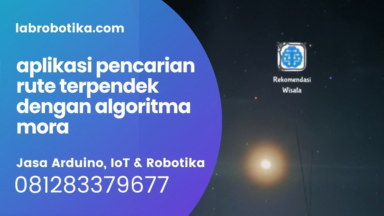 aplikasi pencarian rute terpendek dengan algoritma mora