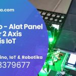 Arduino Alat Panel Tracker 2 Axis berbasis IoT