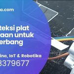 alat deteksi plat kendaran untuk buka gerbang