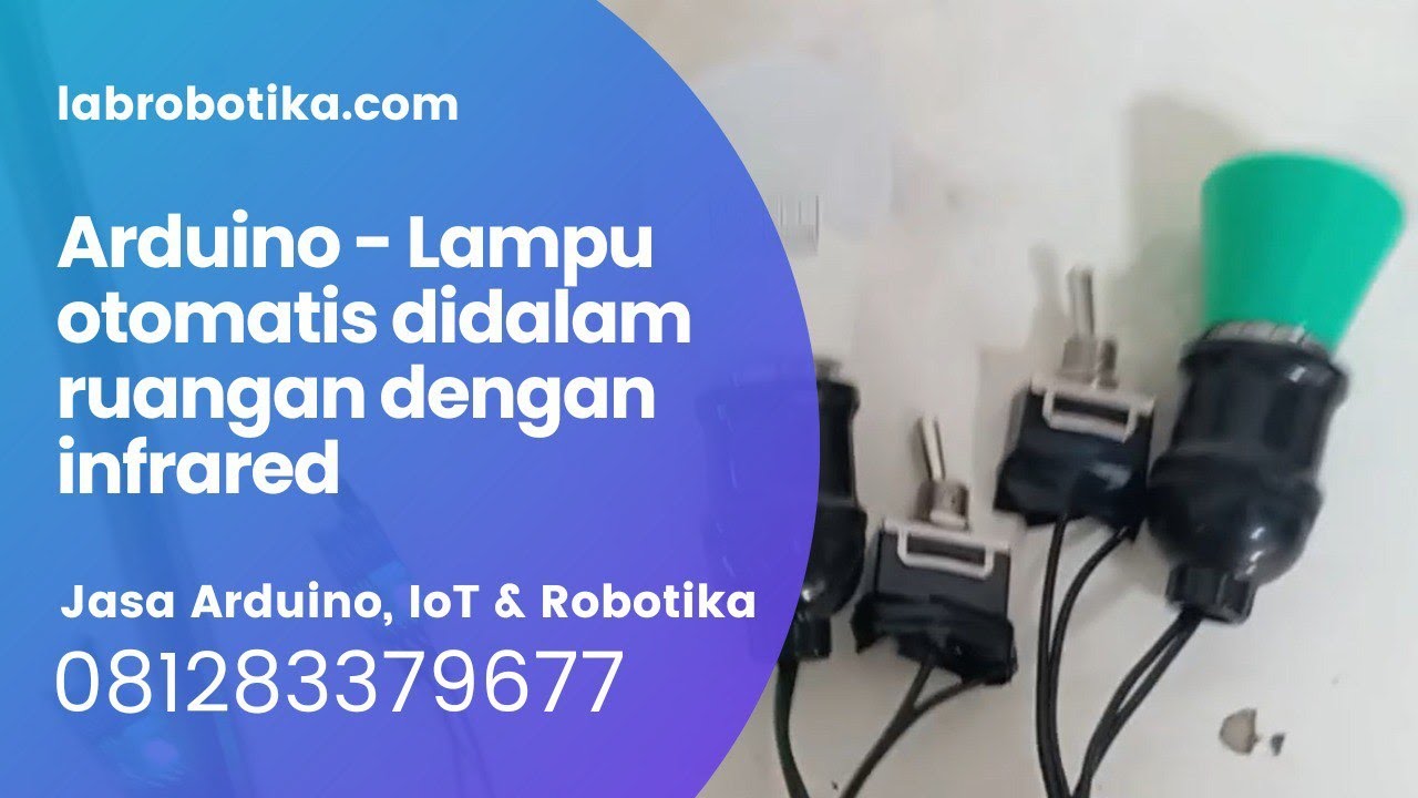 Arduino Lampu otomatis didalam ruangan dengan infrared