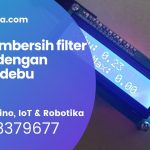 Arduino Alat pembersih filter udara dengan sensor debu