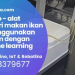 Arduino alat pemberi makan ikan koi menggunakan esp cam dengan machine learning