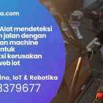 Arduino Alat mendeteksi kerusakan jalan dengan espcam dan machine learning untuk mendeteksi kerusakan
