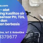 Arduino alat monitoring kualitas air dengan sensor PH, TDS, Suhu air dan kekeruhan berbasis websit