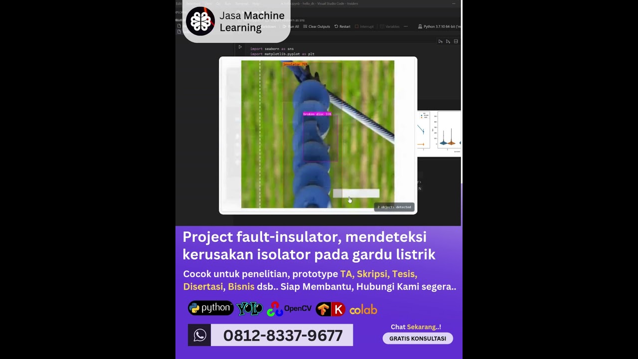 Jasa Machine Learning Project Vehicle Detection mendeteksi mobil