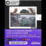 Jasa machine learning Project Car Detection model, mendeteksi mobil