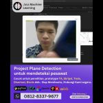 Jasa machine learning Project Plane detection, mendeteksi pesawat