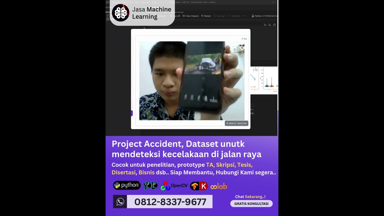 Jasa Machine Learning Project Accident Detection, Deteksi Kecelakaan di Jalan Raya