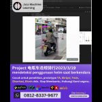 Jasa machine learning Project 瓶车违规骑行2023319, mendeteksi penggunaan helm saat berkendara