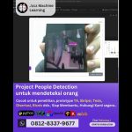 Jasa Machine Learning Project People Detection, Mendeteksi Orang
