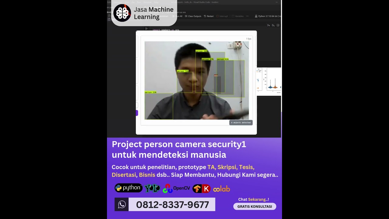 Jasa Machine Learning Project Person Camera Security, Mendeteksi Manusia