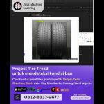 Jasa Machine Learning Project Tire Tread, Mendeteksi Kondisi Ban
