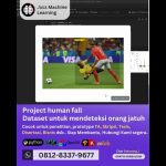 Jasa machine learning Project Human Fall, mendeteksi orang jatuh
