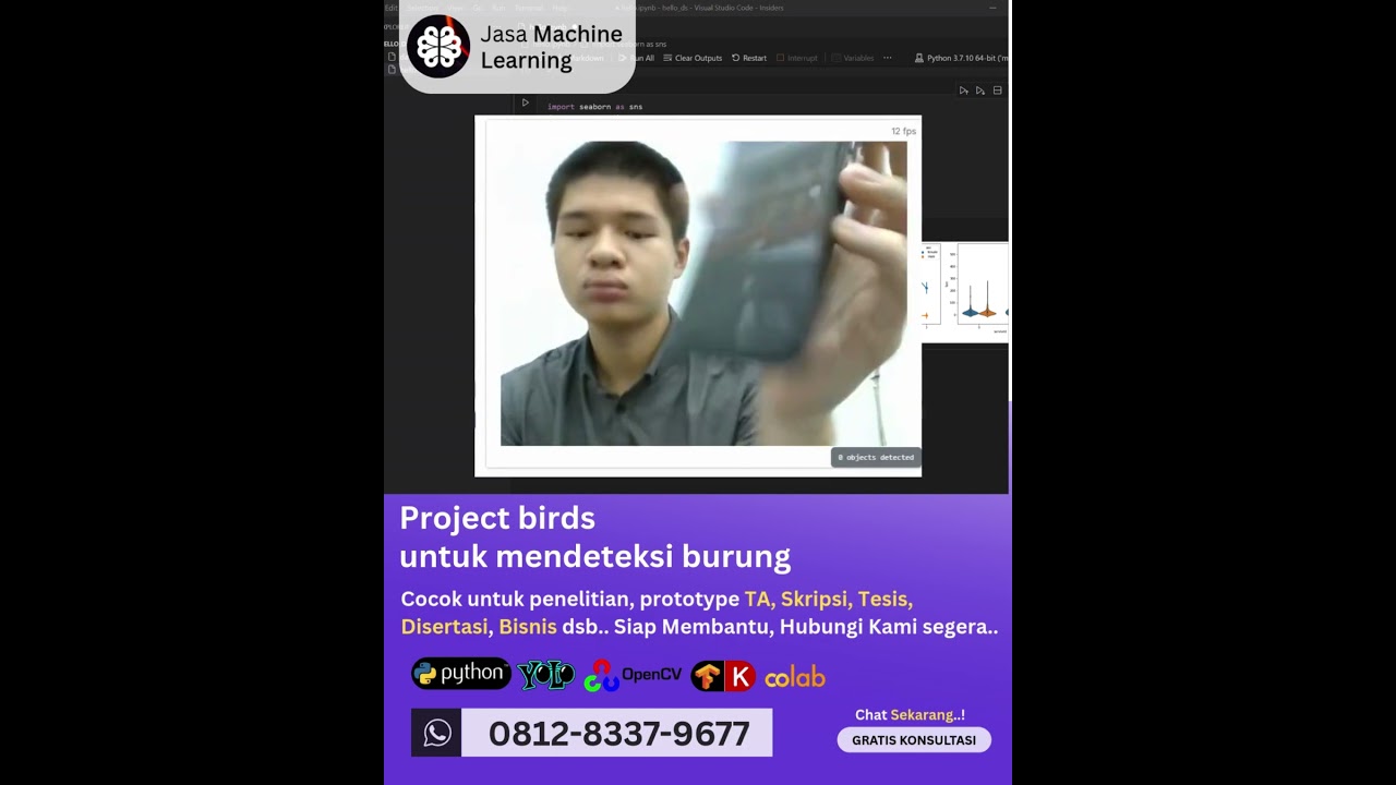 Jasa Machine Learning Project Birds Mendeteksi Burung