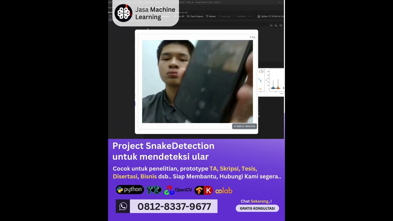 Jasa Machine Learning Project Snake Detection, Deteksi Ular Otomatis