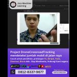 Jasa machine learning Project DroneCrossroadTrackinf, mendeteksi jumlah mobil di jalan raya
