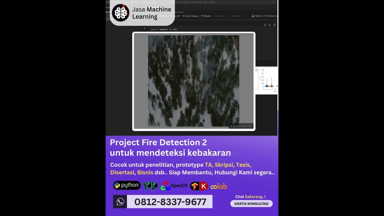 Jasa Machine Learning Project Fire Detection 2, Mendeteksi Kebakaran