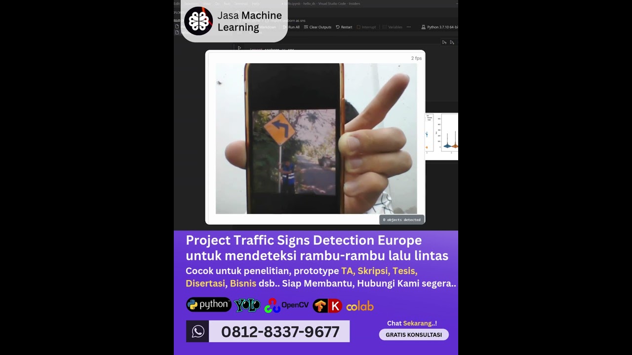 Jasa machine learning Project Traffic Signs Detection Europe, mendeteksi rambu-rambu lalu lintas