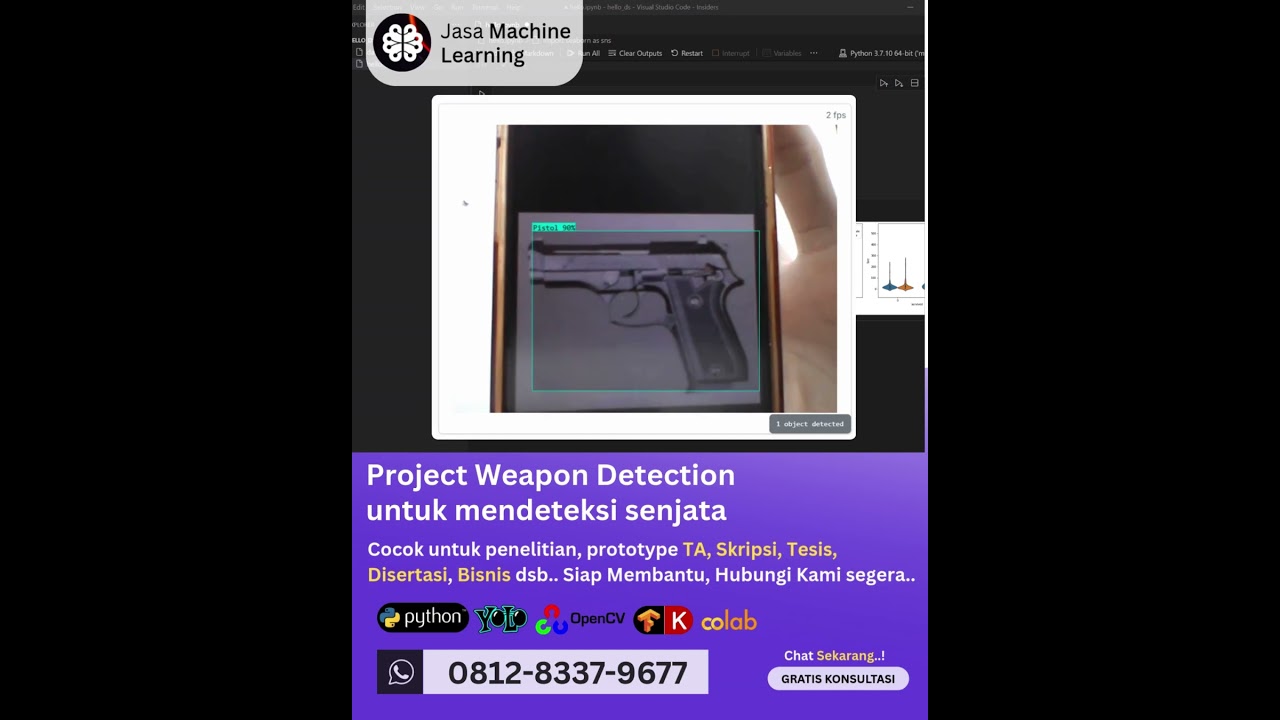Jasa Machine Learning Project Weapon Detection, Deteksi Senjata