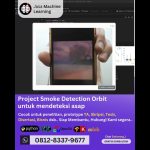 Jasa machine learning Project Smoke Detection Orbit, mendeteksi asap