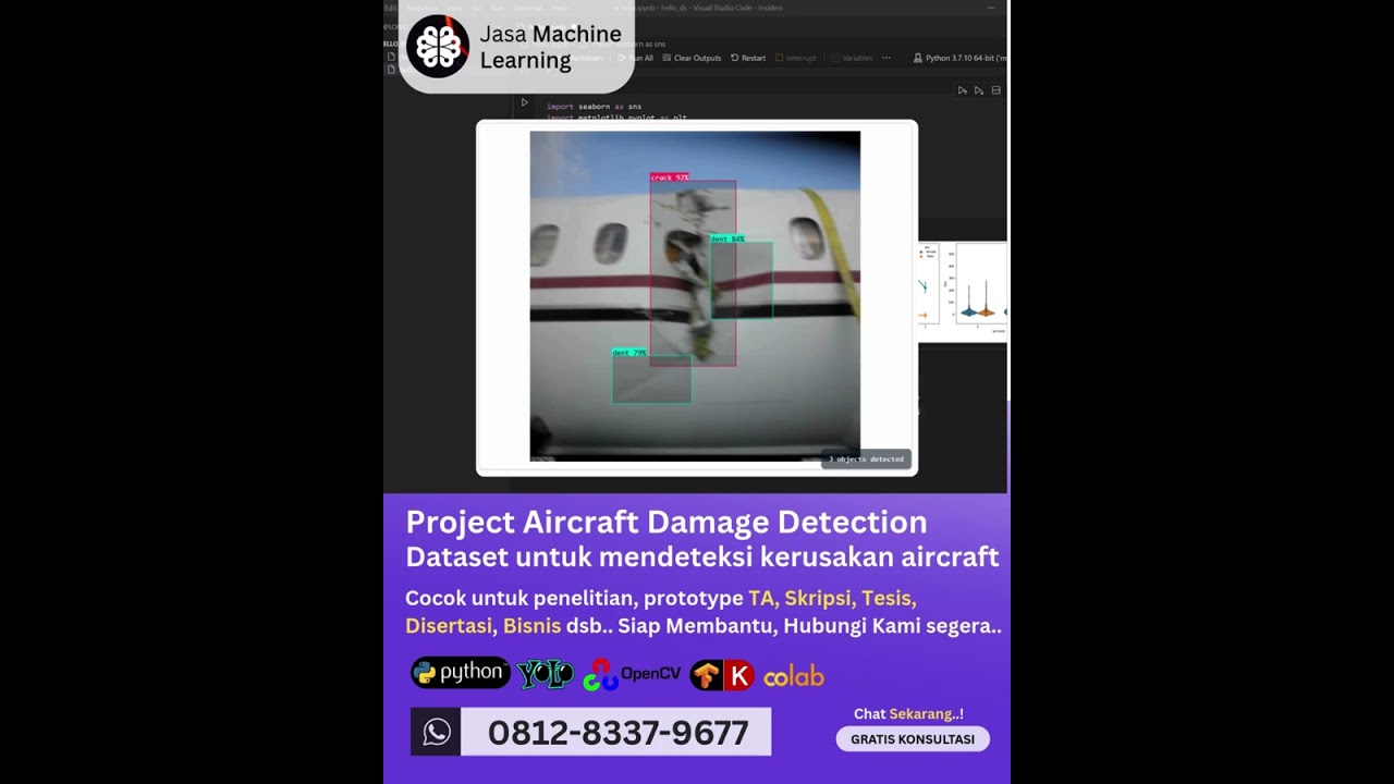 Jasa machine learning Project Aircraft Damage Detection