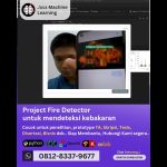 Jasa machine learning Project Fire Detection, mendeteksi kebakaran