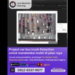 Jasa machine learning Project car bus truck Detection, mendeteksi mobil di jalan raya
