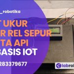Alat Ukur Lebar Rel Kereta Api Otomatis Arduino