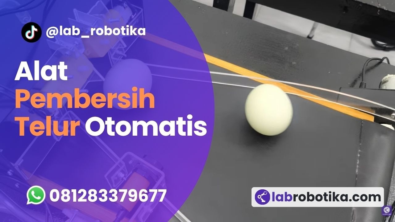 Alat Pembersih Telur Otomatis