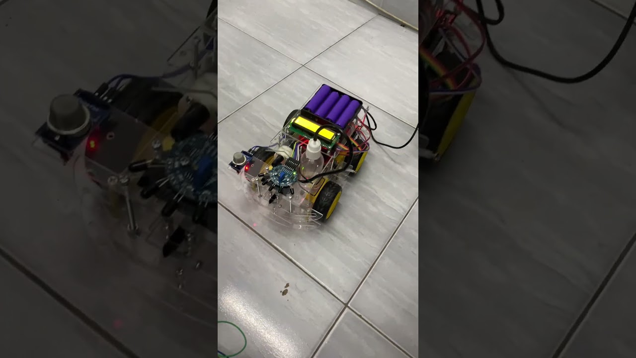Robot Pemadam Api Otomatis Sensor Flame Arduino Uno