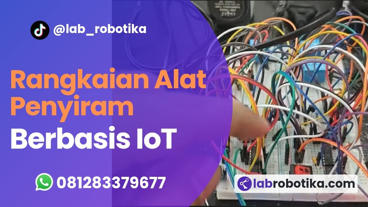 Sistem Penyiram Tanaman Otomatis IoT Monitoring Web