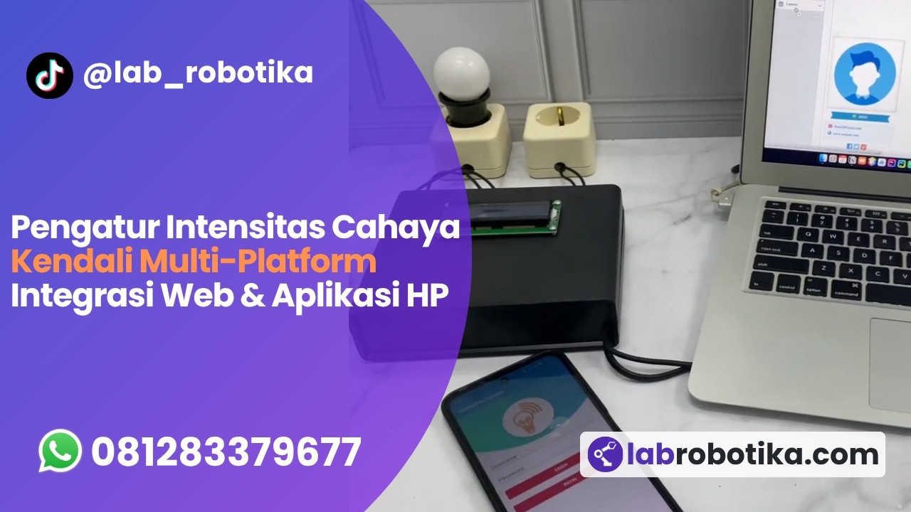 Sistem Pengendali Redup Terang Lampu Berbasis IoT